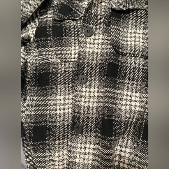 Motel Rocks Plaid Oversized Jacket Size Small - Picture 3 of 5
